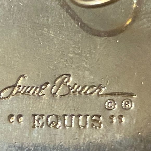 Vintage Laurel Burch “equus” horse image enamel earrings. - Picture 10 of 14